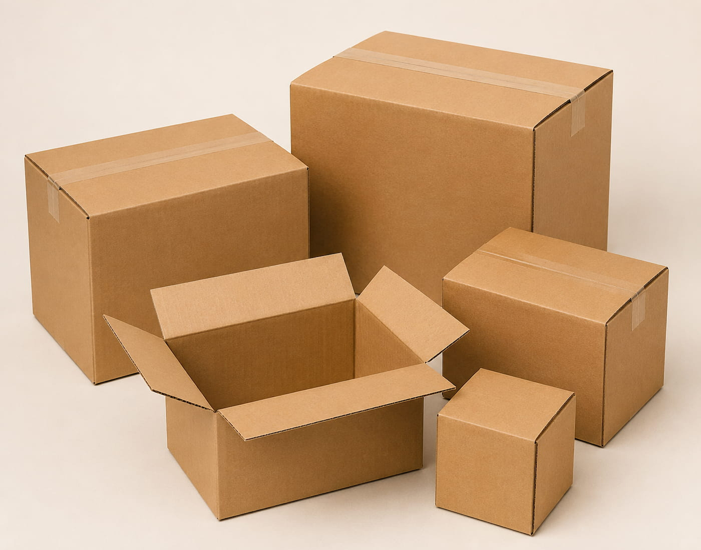Shipping boxes — placeholder